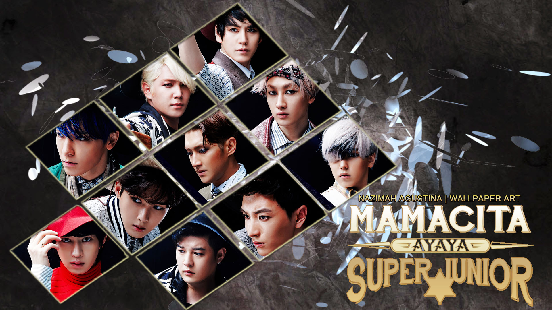 Wallpapers Happy 9th Anniversary Super Junior AgustiNazimah