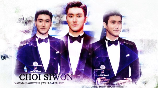 CHOI SIWON super junior center of group visual by nazimah agustina