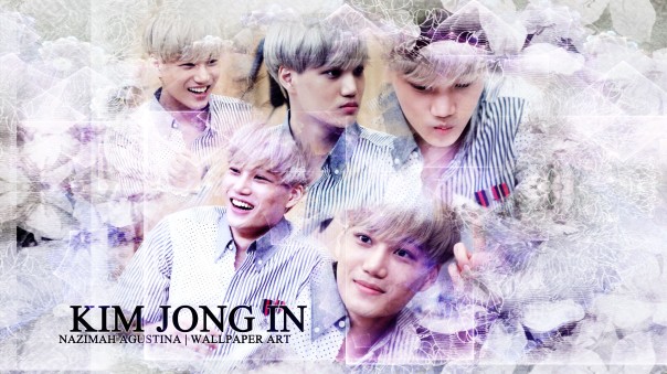KAI KIM jongin exo cute blonde uke sweet wallpaper by nazimah agustina